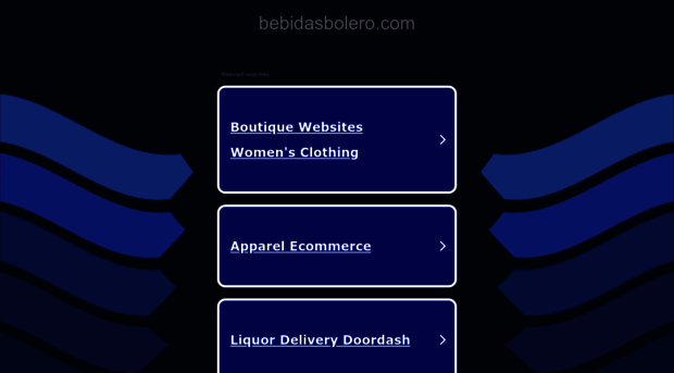 bebidasbolero.com