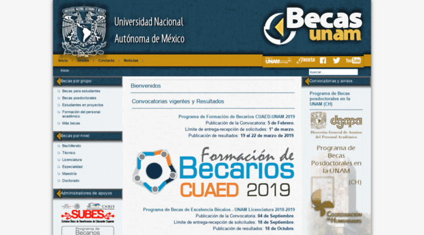 becas.unam.mx