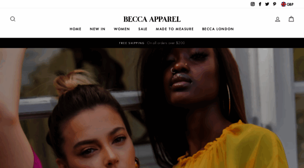 beccaapparel.com