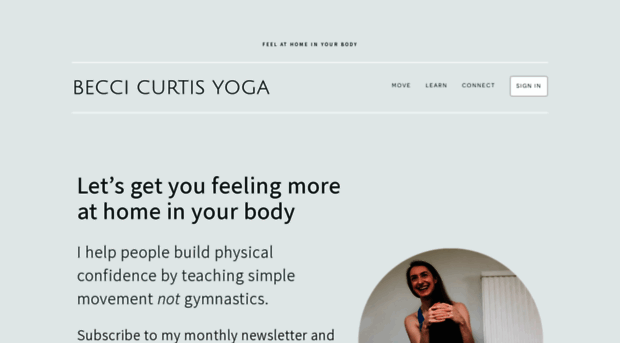 beccicurtisyoga.com