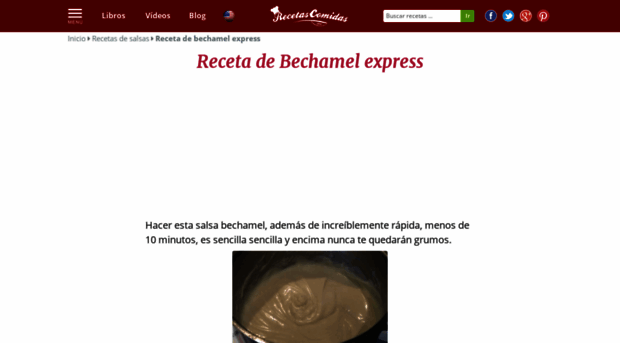 bechamel-express.recetascomidas.com