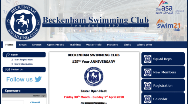 beckenhamswimmingclub.com