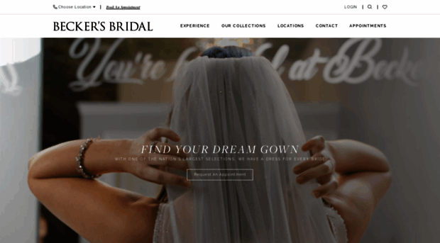 beckersbridal.com