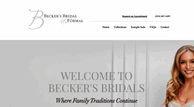 beckersbridaltoronto.com