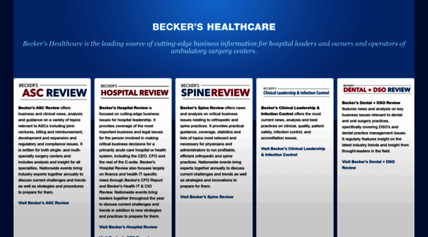 beckershealthcare.com