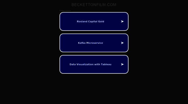beckettonfilm.com