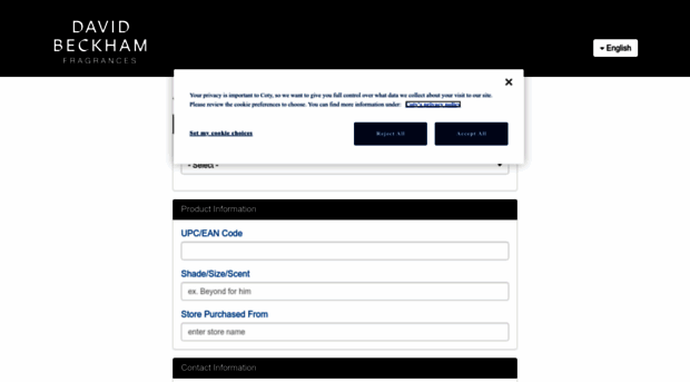 beckham-fragrances.cotyconsumeraffairs.com