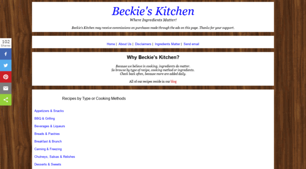 beckieskitchen.com