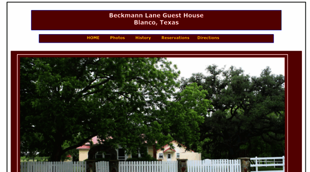 beckmannlaneguesthouse.com