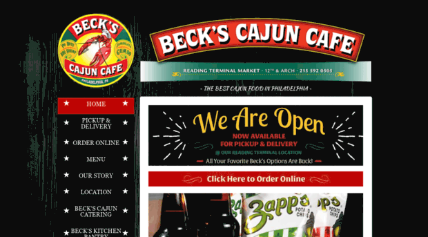 beckscajuncafe.com