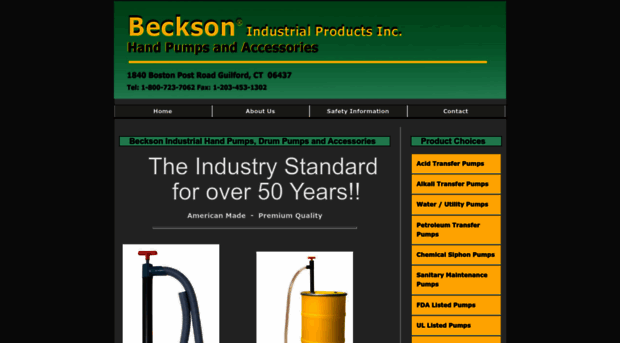 becksonindustrial.com