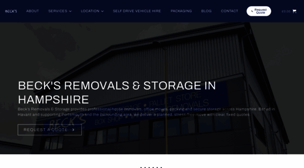 becksremovalsandstorage.co.uk