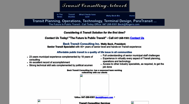 becktransitconsulting.com