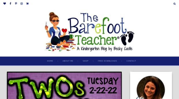 beckycastlethebarefootteacher.blogspot.com