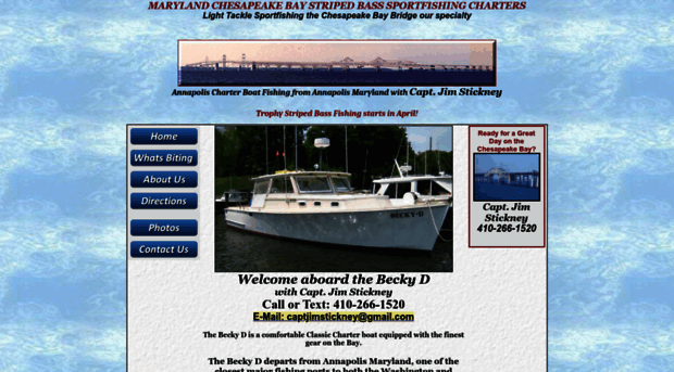 beckydfishingcharters.com