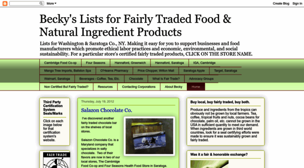 beckysfairtradelists.blogspot.com