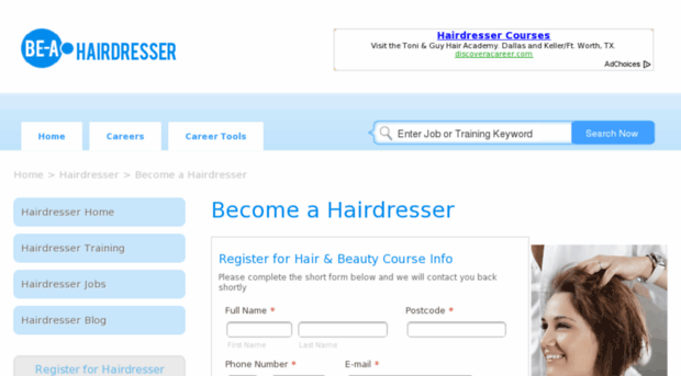 becomeahairdresser.org