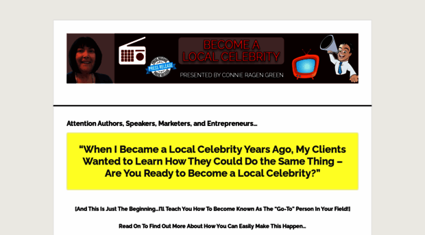 becomealocalcelebrity.com