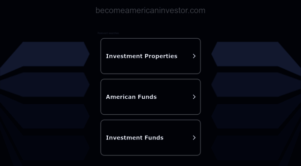 becomeamericaninvestor.com
