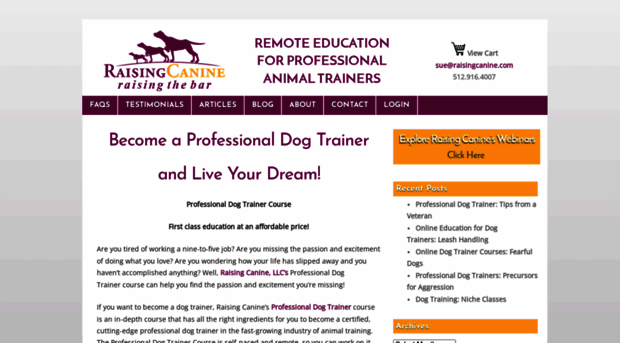 becomeaprofessionaldogtrainer.com