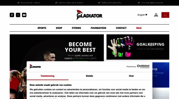 becomegladiator.com