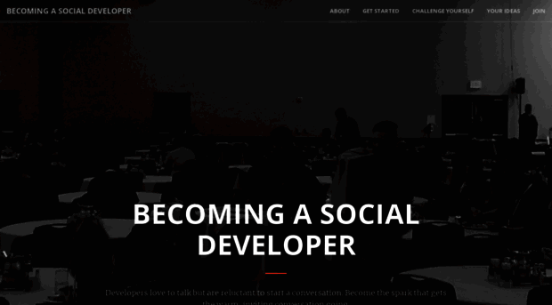 becomingasocialdeveloper.com