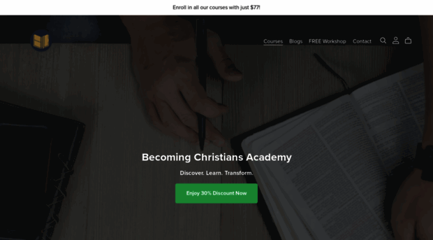 becomingchristiansacademy.com