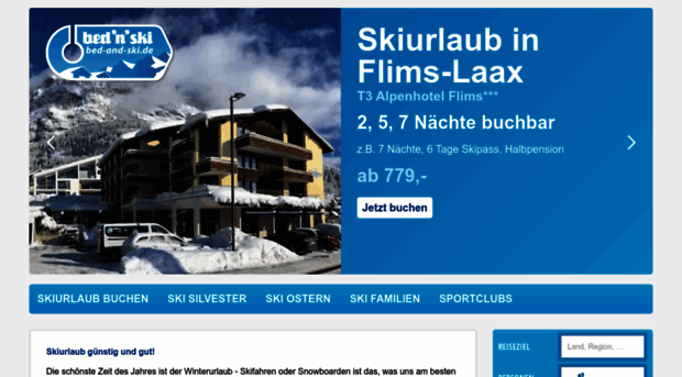 bed-and-ski.de