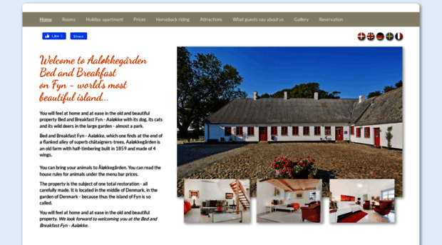 bedandbreakfast-aaloekke.dk