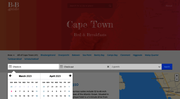 bedandbreakfast-capetown.com