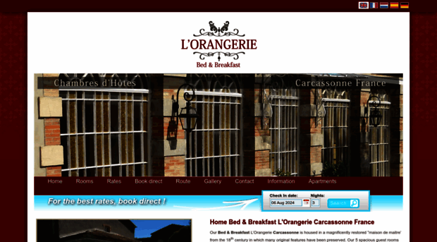 bedandbreakfast-carcassonne.com