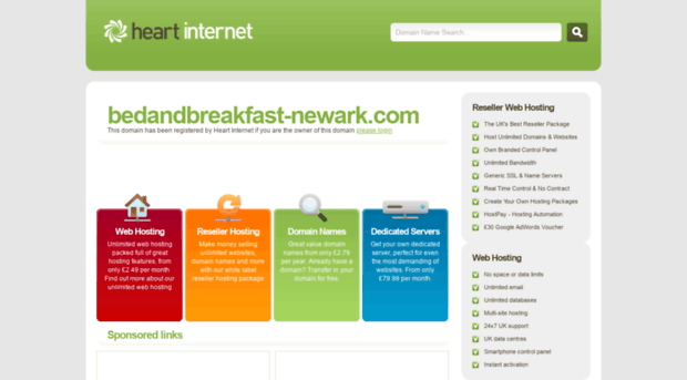 bedandbreakfast-newark.com