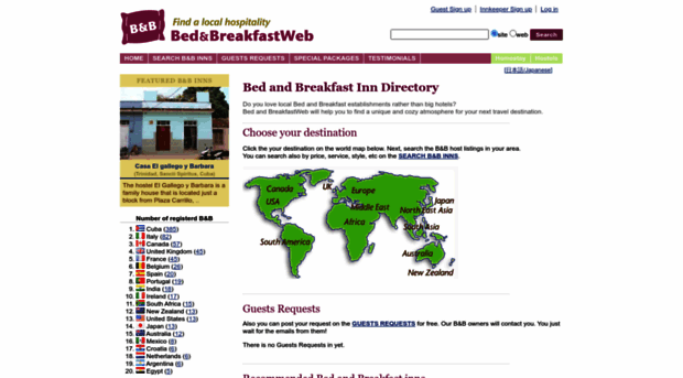 bedbreakfastweb.com