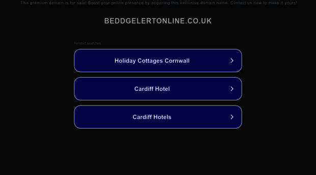 beddgelertonline.co.uk