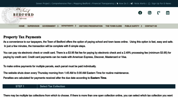 bedford.municipaltaxpayments.com