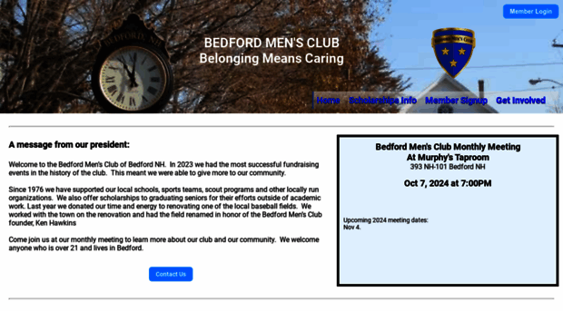 bedfordmensclub.com