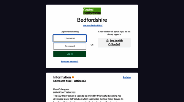 bedfordshire.itslearning.com