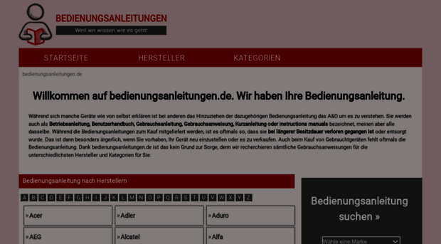 bedienungsanleitungpdf.de