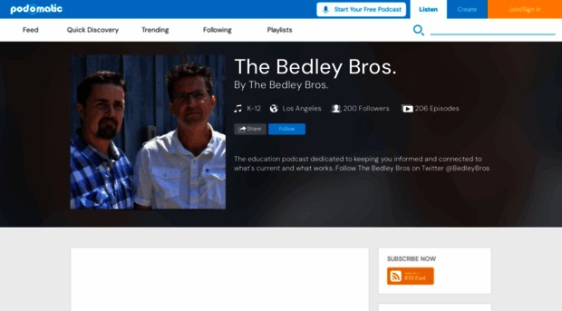 bedleybros.podomatic.com