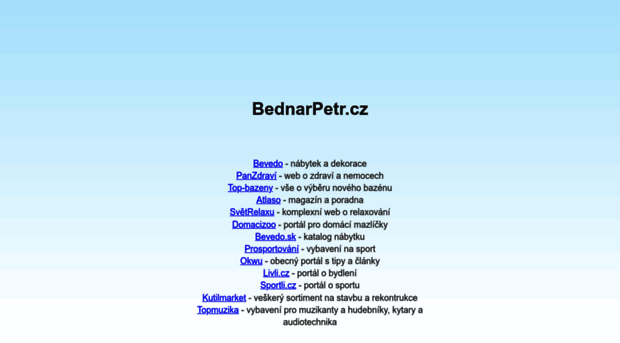 bednarpetr.cz