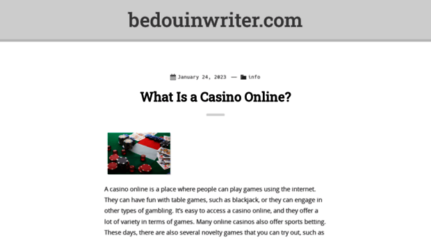 bedouinwriter.com