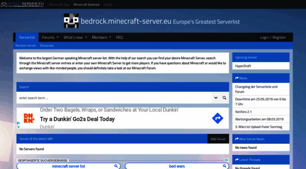 bedrock.minecraft-server.eu