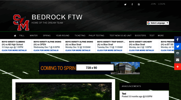 bedrocksports.com