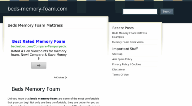 beds-memory-foam.com