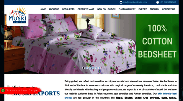 bedsheetindia.com