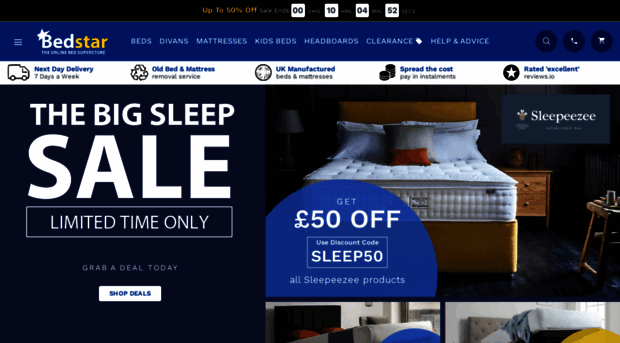 bedstardirect.co.uk