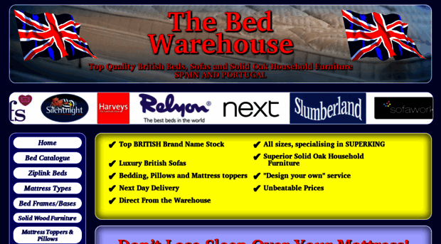 bedwarehousespain.com