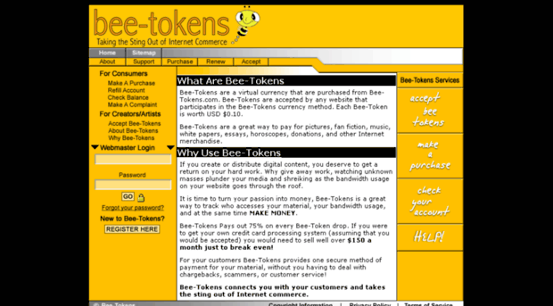 bee-tokens.com