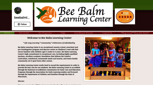 beebalmlearningcenter.com