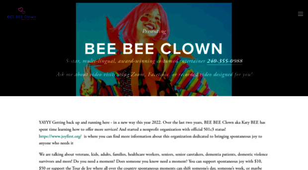 beebeeclown.com